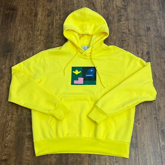 Kenzo Grey Logo Patch Cotton Zip Front Hooded Jacket XS